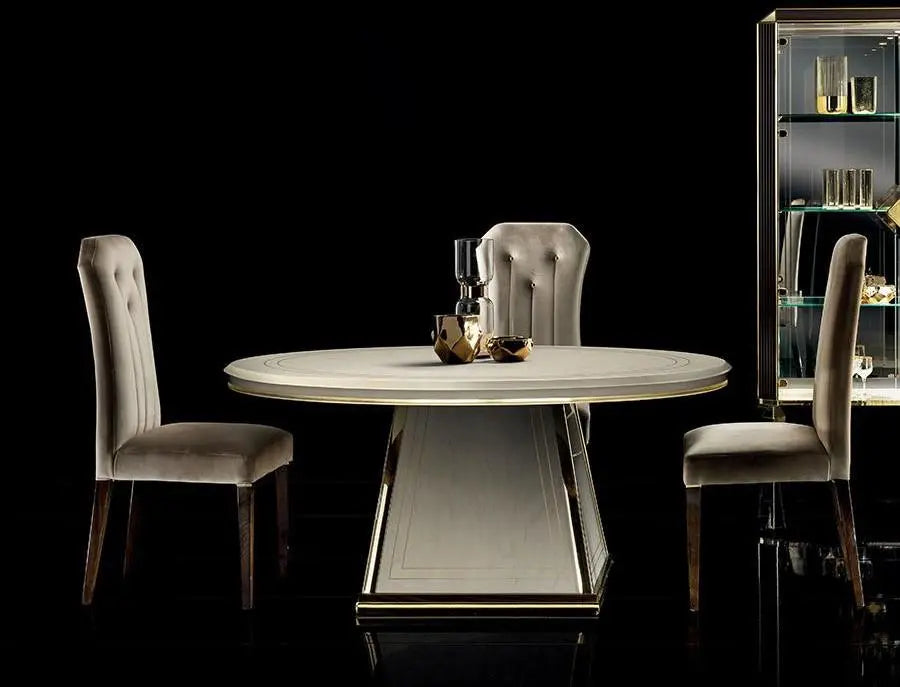 Włoski stół Diamante 150 cm – elegancki, nowoczesny design od Adora ArredoClassic, idealny do jadalni