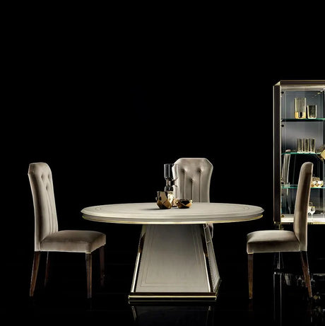 Włoski stół Diamante 150 cm – elegancki, nowoczesny design od Adora ArredoClassic, idealny do jadalni