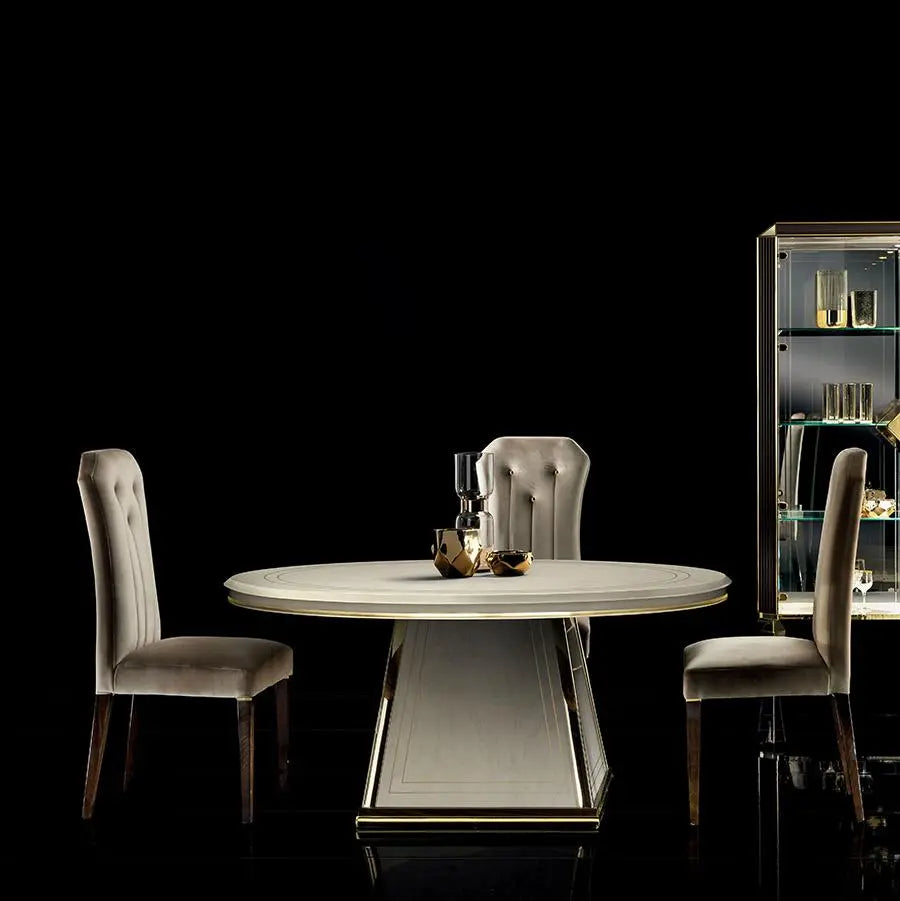 Włoski stół Diamante 150 cm – elegancki, nowoczesny design od Adora ArredoClassic, idealny do jadalni