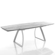 WŁOSKI STÓŁ ROZKŁADANY HELIX MARMUR 160 (200-240) CM / 3293 / TM