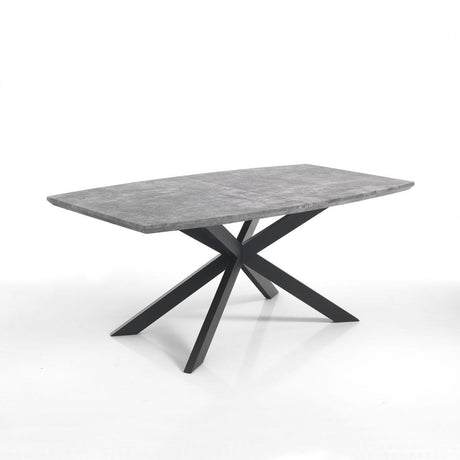 WŁOSKI STÓŁ ROZKŁADANY HICS 2 CEMENT  160 ( 200 ) CM / 3680 / TM