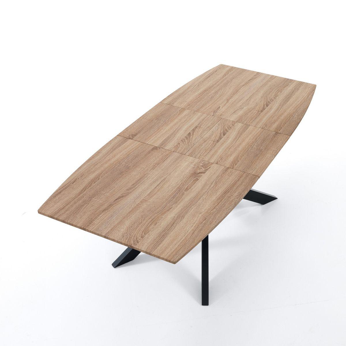 WŁOSKI STÓŁ ROZKŁADANY HICS 5 OPTYKA DĄB 160 (210) CM/ 4933 TM