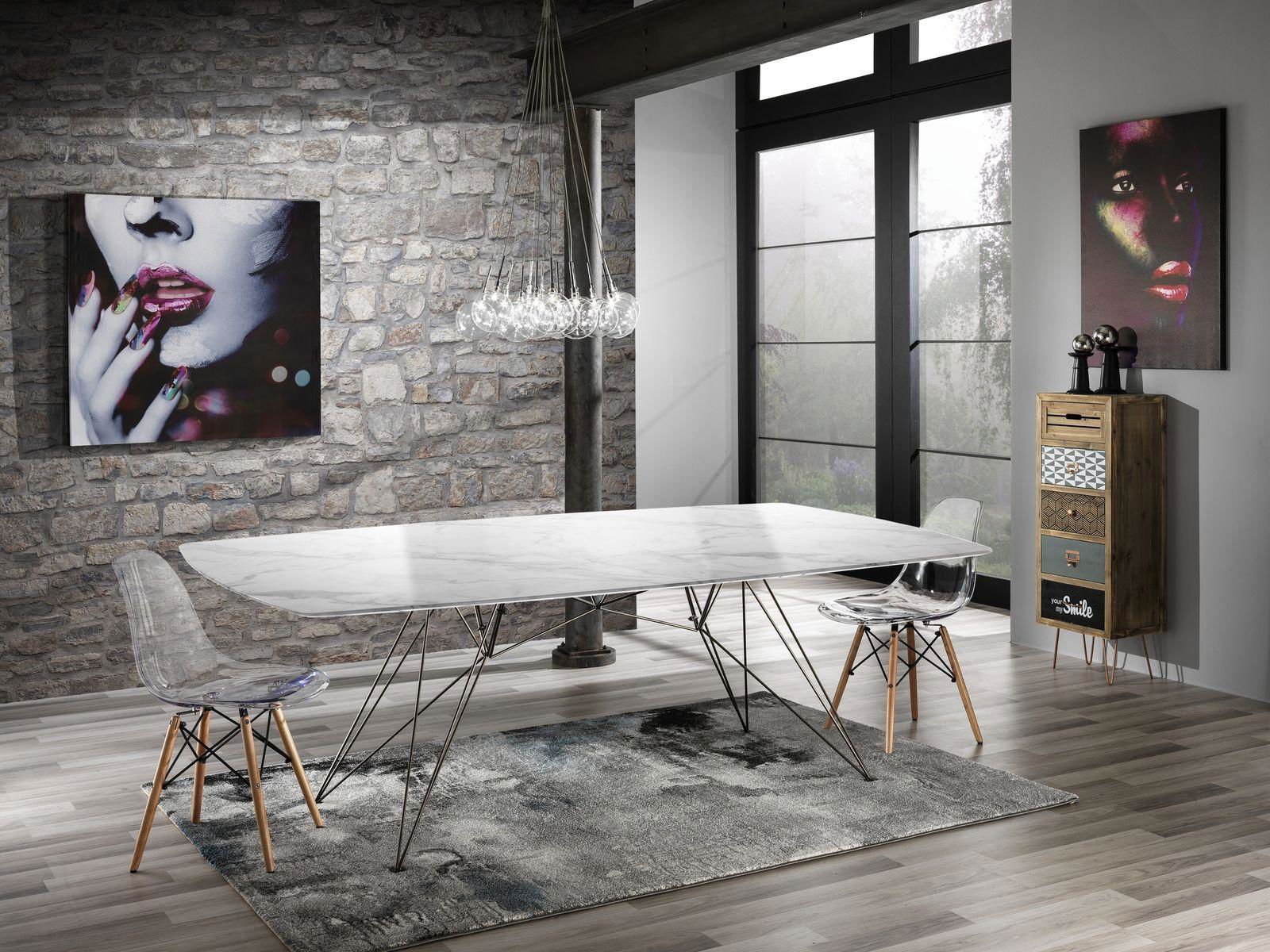 WŁOSKI STÓŁ SPILLO MARBLE 200 CM / 3255 / TM