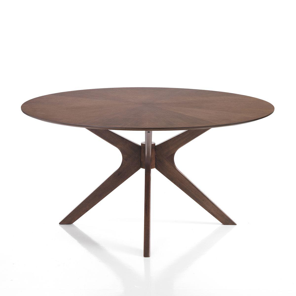 WŁOSKI STÓŁ TALLIN OPTYKA CIEMNY ORZECH 137 CM / 3999 / TM