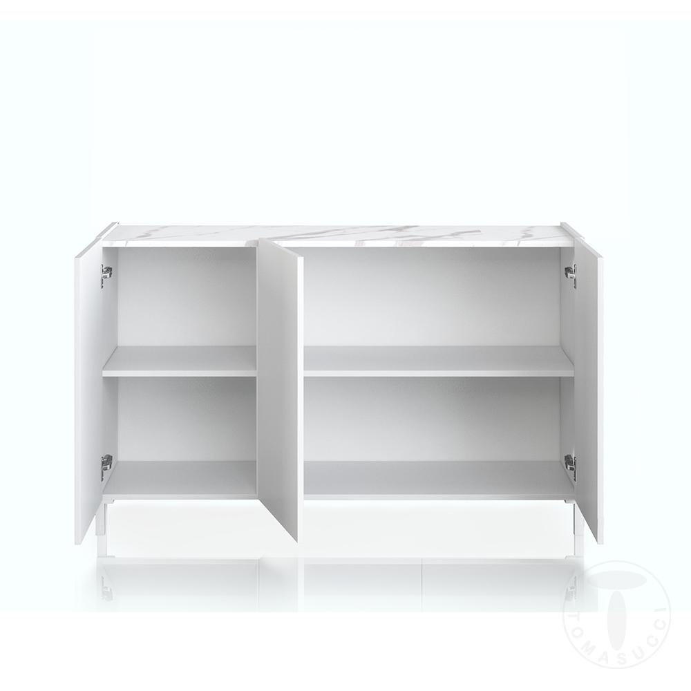 Włoska komoda VISBY Eddy blat optyka marmur / 4381 /TM