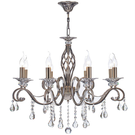 ŻYRANDOL GRACE RC247-PL-08-R  / 8 ŻARÓWEK / MY