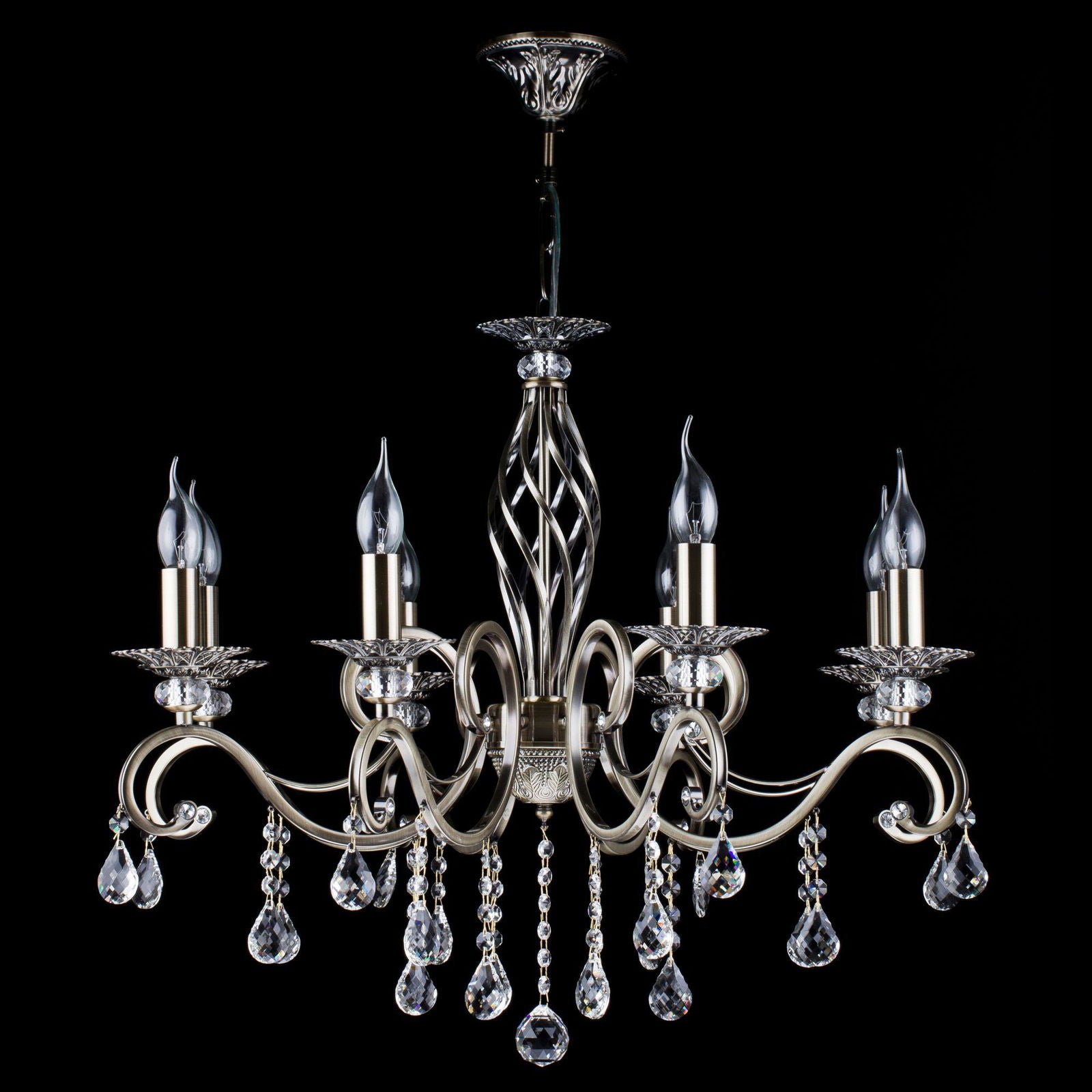 ŻYRANDOL GRACE RC247-PL-08-R  / 8 ŻARÓWEK / MY