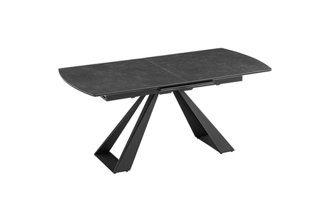 STÓŁ ROZKŁADANY CONCORD 180 - 230 CM CERAMIKA ANTRACYT
