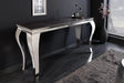 KONSOLA  MODERN BAROCK OPTYKA CZARNY MARMUR 140 CM / 44367  / INVICTA INTERIOR Invicta Interior