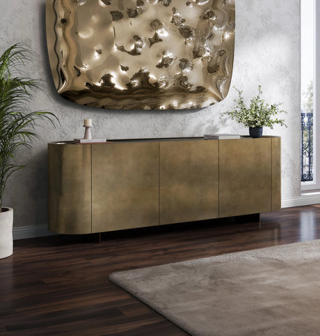 Komoda Lingotto Tonin Casa 238 cm Bronzo Nuvolato – włoska komoda designerska