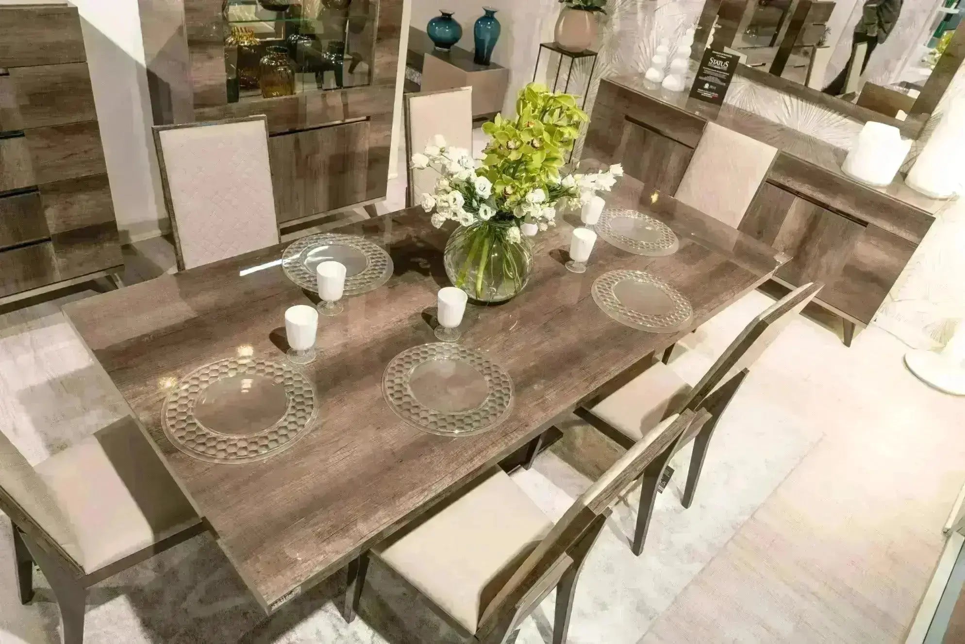 WŁOSKA SZAFA MEDEA VINTAGE OAK 6 DRZWI / STATUS ITALY Status Italy