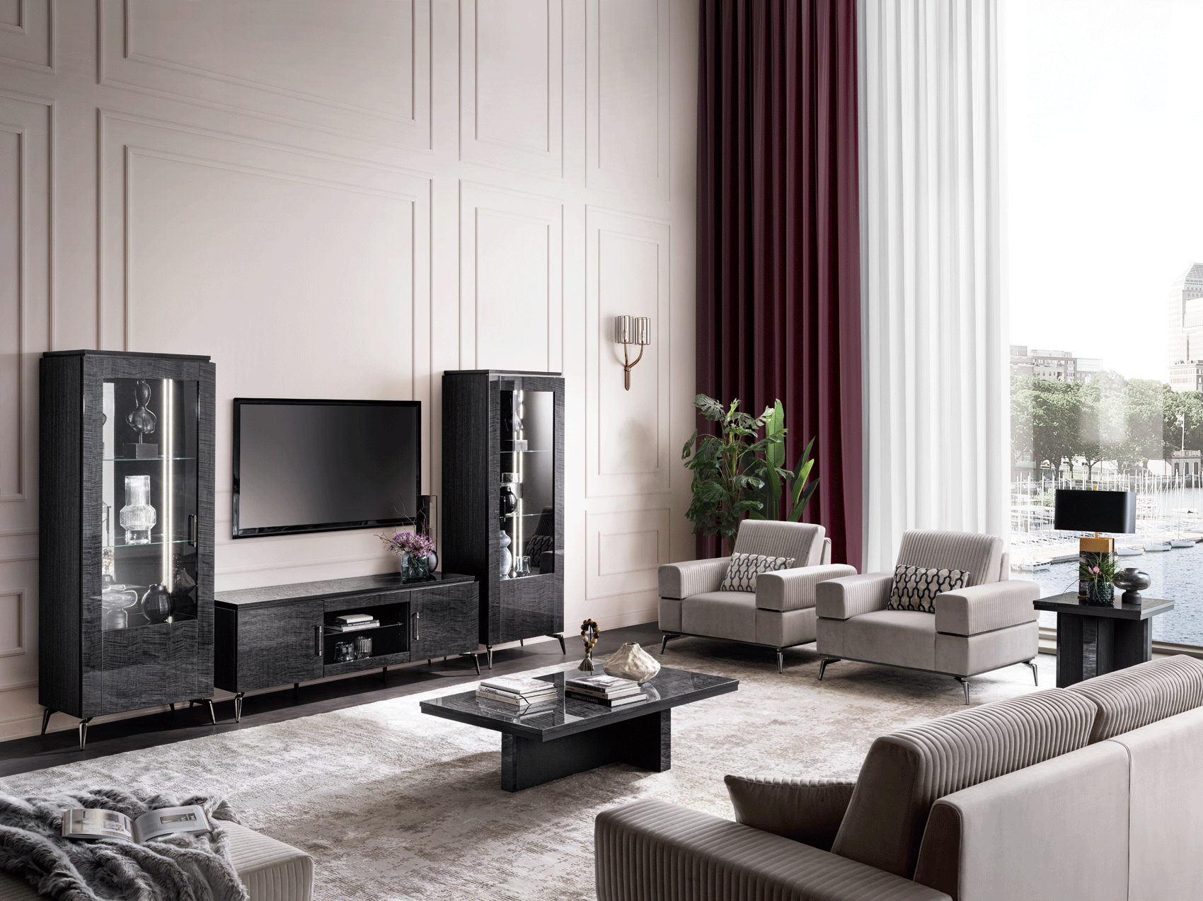 WŁOSKA NOWOCZESNA SOFA 2 OSOBOWA 200 CM MERIDIANA / ADORA ARREDOCLASSIC Arredoclassic