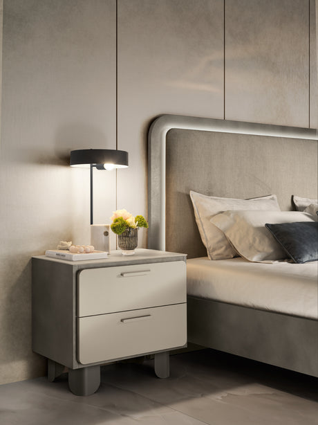 WŁOSKA SZAFKA NOCNA PERLA 67 CM / ARREDOCLASSIC