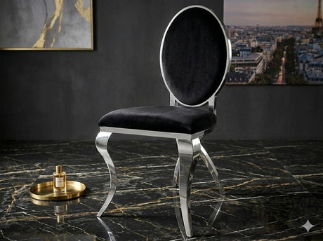 Krzesło Modern Silver V Black / EH