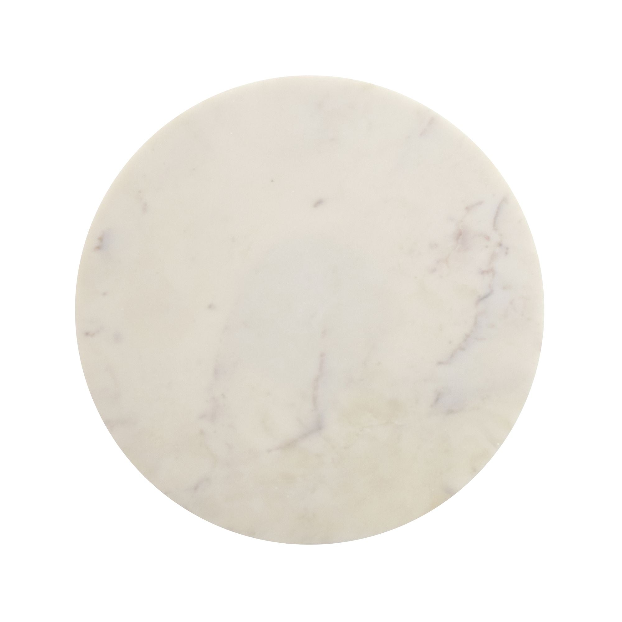 STOLIK KAWOWY WOHNLING 37 CM BIAŁY MARMUR / WL7.370