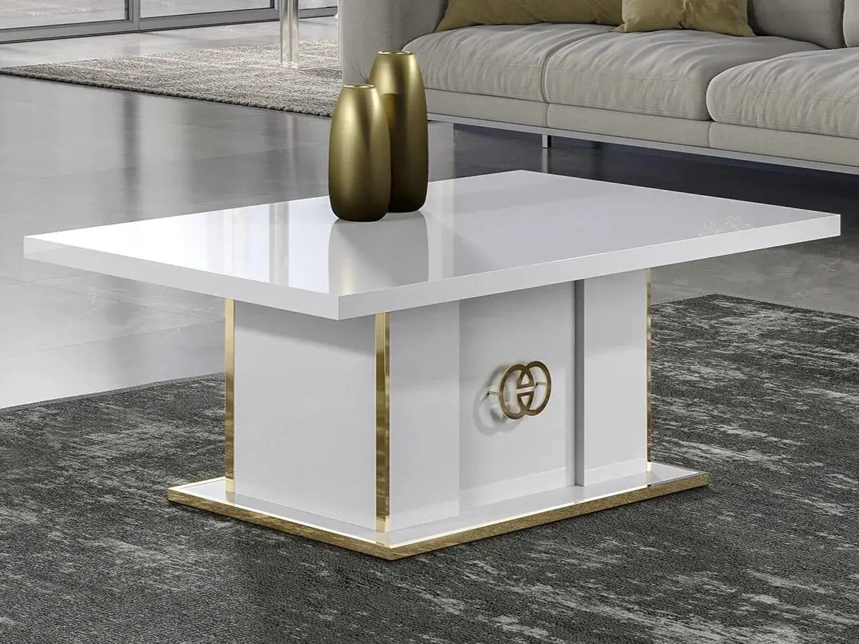 Włoski nowoczesny stolik okolicznościowy Vogue 128cm / ACCA DESIGN 